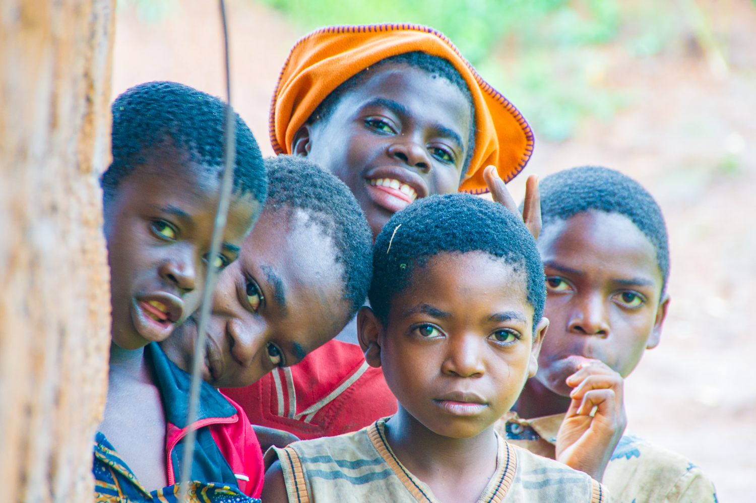 Kids in Cameroon